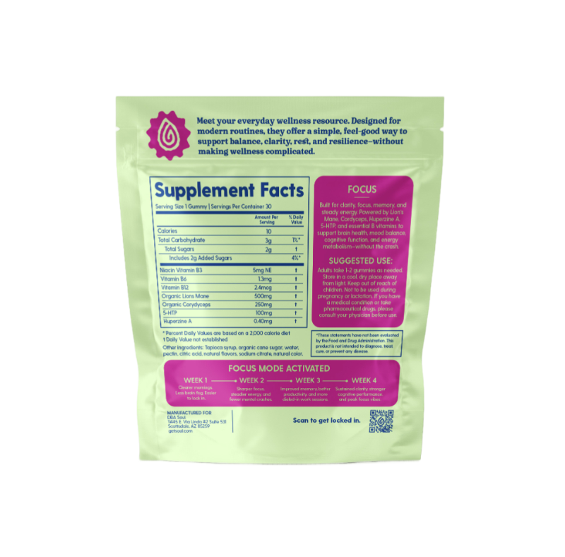 Focus gummies